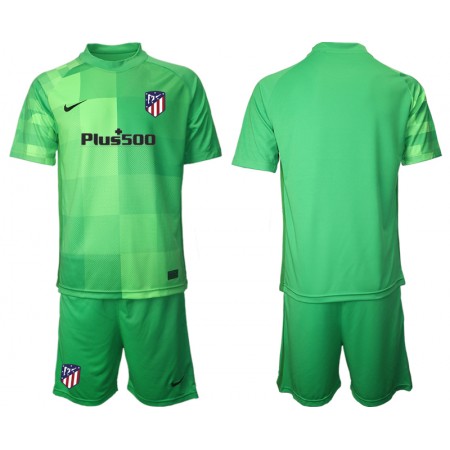 Billiga Fotbollströjor Atlético Madrid Målvakt Barn Tredje tröja 2021/22 Kortärmad